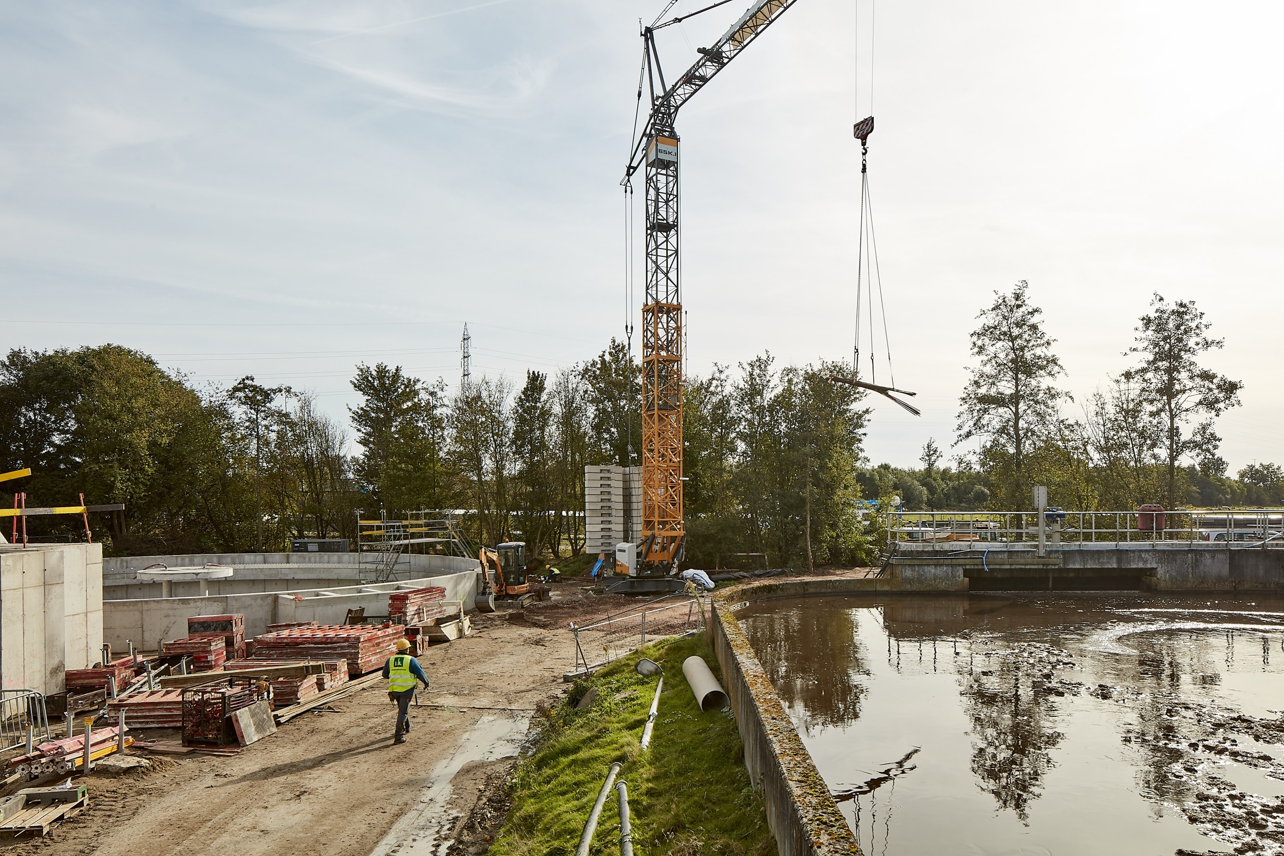 Evergem RWZI Evergem | STADSBADER CONTRACTORS