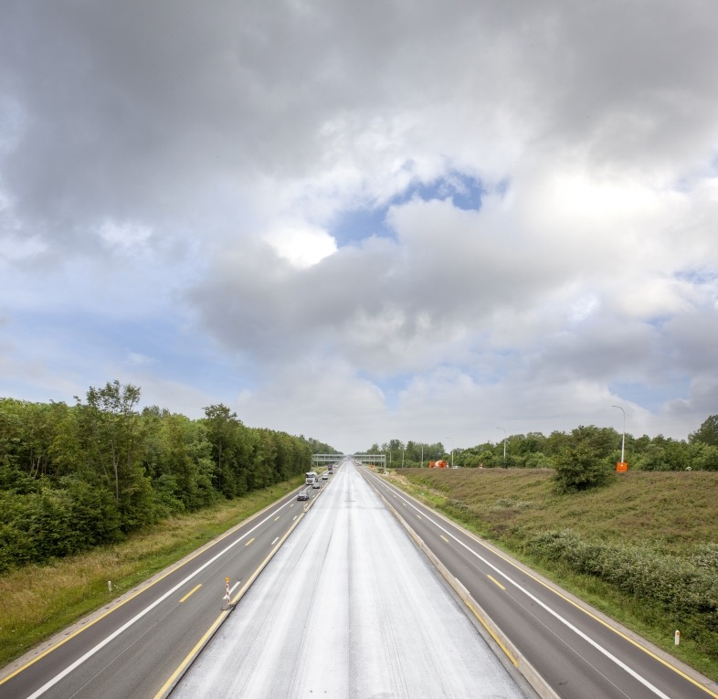 Wilsele aanleg spitsstrook